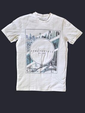 NWOT Aeropostale Men’s NYC Skyline Graphic Tee XS